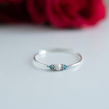 Load image into Gallery viewer, Birthstone Bracelet - Sterling Sparkle Center with Accents