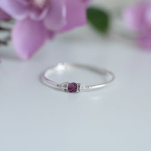 Load image into Gallery viewer, Birthstone Bracelet Round Crystal Classic Style