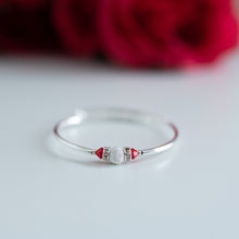 Load image into Gallery viewer, Birthstone Bracelet - Sterling Sparkle Center with Accents