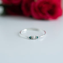 Load image into Gallery viewer, Birthstone Bracelet - Sterling Sparkle Center with Accents