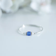 Load image into Gallery viewer, Birthstone Bracelet - Square Crystal Classic style