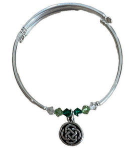 Five Fold Celtic Charm Bracelet