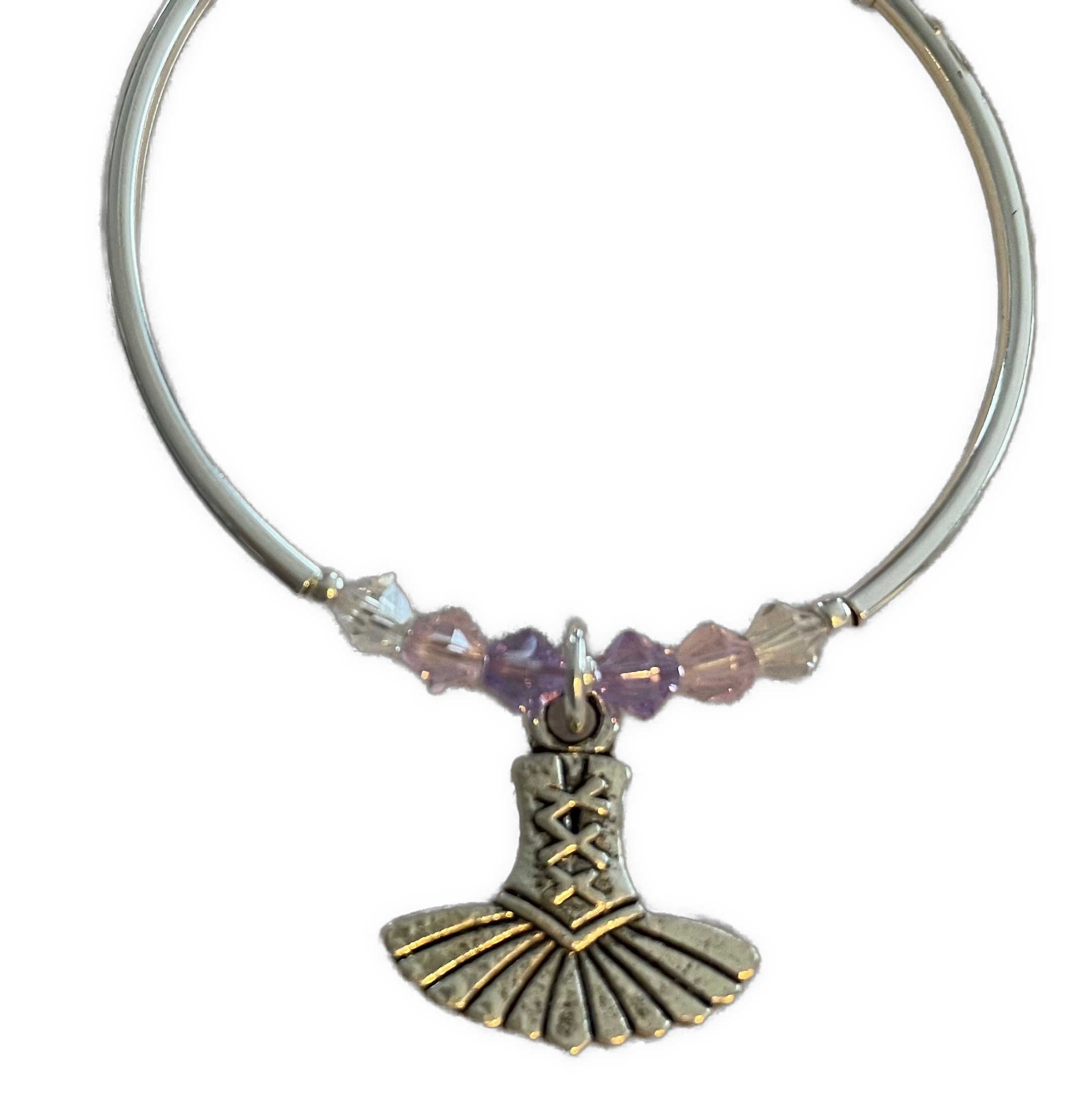 Dance Tutu Charm Bracelet