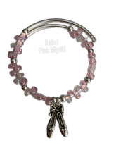 Load image into Gallery viewer, Ballet Slippers Miyuki Beads in pink, purple or white
