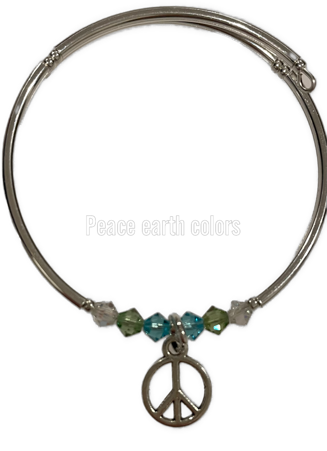 Peace earth color bracelets