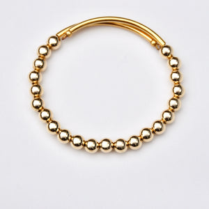 14KT Gold-Filled Beaded Wrap Bracelet