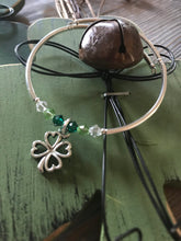 Load image into Gallery viewer, Four Leaf Clover Charm Bracelet
