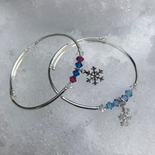 Load image into Gallery viewer, Snowflake Charm Bracelets
