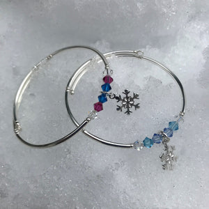Snowflake Charm Bracelets