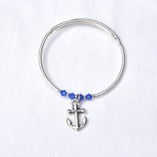 Load image into Gallery viewer, Anchor Charm Bracelet
