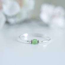 Load image into Gallery viewer, Birthstone Bracelet - Square Crystal
