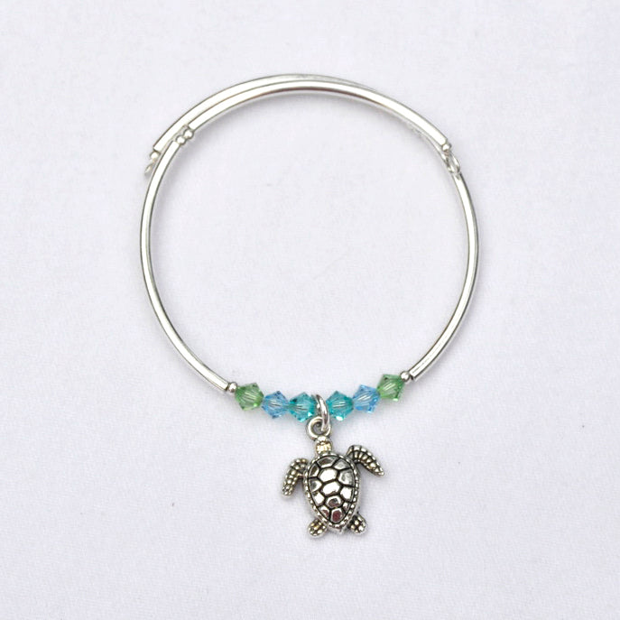 Sea Turtle Charm Bracelet