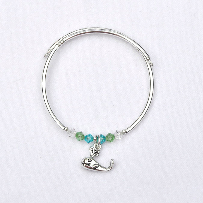 Whale clearance charm bracelet