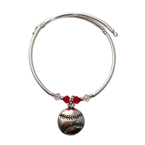 Baseball Charm Bracelet