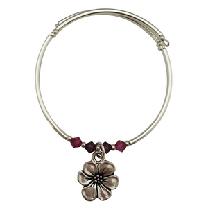 Flower Charm Bracelet