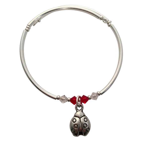 Ladybug Charm Bracelet