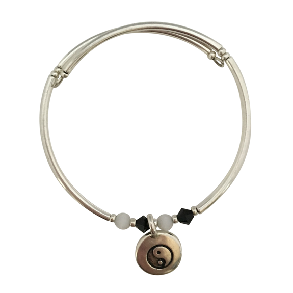 Yin Yang Charm Bracelet